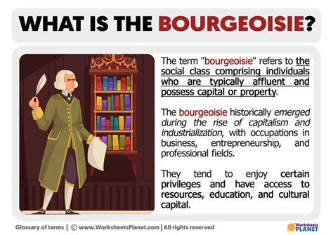 bourgeoisie plural|significance of bourgeoisie.